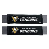 Fan Mats Pittsburgh Penguins Embroidered Seatbelt Pad - 2 Pieces