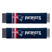 Fan Mats New England Patriots Team Color Rally Seatbelt Pad - 2 Pieces