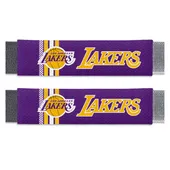 Fan Mats Los Angeles Lakers Team Color Rally Seatbelt Pad - 2 Pieces