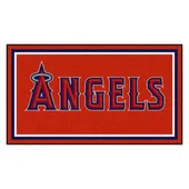 Fan Mats Los Angeles Angels 3Ft. X 5Ft. Plush Area Rug