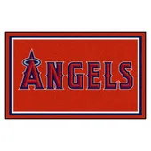 Fan Mats Los Angeles Angels 4Ft. X 6Ft. Plush Area Rug