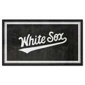 Fan Mats Chicago White Sox 3Ft. X 5Ft. Plush Area Rug