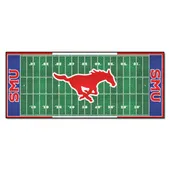 Fan Mats Smu Mustangs Field Runner Mat - 30In. X 72In.