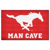 Fan Mats Smu Mustangs Man Cave Ulti-Mat Rug - 5Ft. X 8Ft.