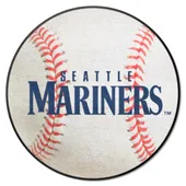 Fan Mats Seattle Mariners Baseball Rug - 27In. Diameter