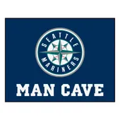 Fan Mats Seattle Mariners Man Cave All-Star Rug - 34 In. X 42.5 In.