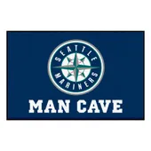 Fan Mats Seattle Mariners Man Cave Starter Mat Accent Rug - 19In. X 30In.