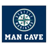 Fan Mats Seattle Mariners Man Cave Tailgater Rug - 5Ft. X 6Ft.