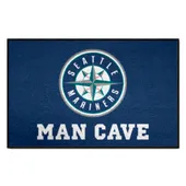 Fan Mats Seattle Mariners Man Cave Ulti-Mat Rug - 5Ft. X 8Ft.