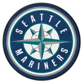 Fan Mats Seattle Mariners Roundel Rug - 27In. Diameter