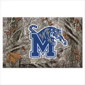 Fan Mats Memphis Tigers Rubber Scraper Door Mat Camo