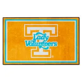 Fan Mats Tennessee Volunteers 4Ft. X 6Ft. Plush Area Rug, Lady Volunteers