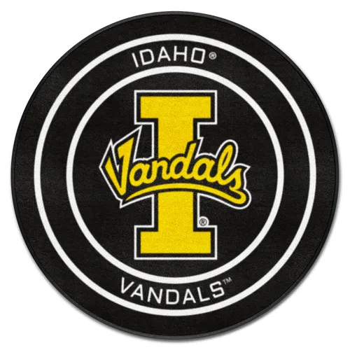 Fan Mats Idaho Hockey Puck Rug - 27In. Diameter