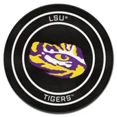 Fan Mats Lsu Hockey Puck Rug - 27In. Diameter