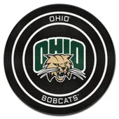 Fan Mats Ohio Hockey Puck Rug - 27In. Diameter