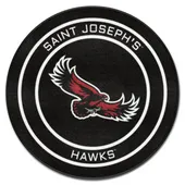 Fan Mats St. Joseph's Hockey Puck Rug - 27In. Diameter