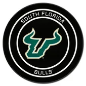 Fan Mats South Florida Hockey Puck Rug - 27In. Diameter