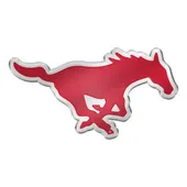 Fan Mats Smu Mustangs 3D Color Metal Emblem