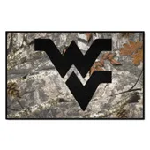 Fan Mats West Virginia Mountaineers Camo Starter Mat Accent Rug - 19In. X 30In.