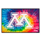 Fan Mats Minnesota Golden Gophers Tie Dye Starter Mat Accent Rug - 19In. X 30In.