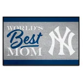 Fan Mats New York Yankees World's Best Mom Starter Mat Accent Rug - 19In. X 30In.