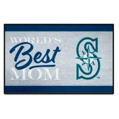 Fan Mats Seattle Mariners World's Best Mom Starter Mat Accent Rug - 19In. X 30In.