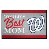 Fan Mats Washington Nationals World's Best Mom Starter Mat Accent Rug - 19In. X 30In.