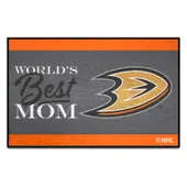 Fan Mats Anaheim Ducks World's Best Mom Starter Mat Accent Rug - 19In. X 30In.