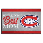 Fan Mats Montreal Canadiens World's Best Mom Starter Mat Accent Rug - 19In. X 30In.