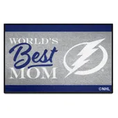 Fan Mats Tampa Bay Lightning World's Best Mom Starter Mat Accent Rug - 19In. X 30In.