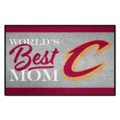 Fan Mats Cleveland Cavaliers World's Best Mom Starter Mat Accent Rug - 19In. X 30In.