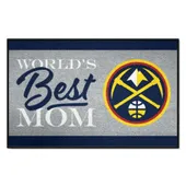 Fan Mats Denver Nuggets World's Best Mom Starter Mat Accent Rug - 19In. X 30In.