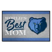 Fan Mats Memphis Grizzlies World's Best Mom Starter Mat Accent Rug - 19In. X 30In.