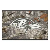 Fan Mats Baltimore Ravens Camo Starter Mat Accent Rug - 19In. X 30In.