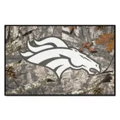 Fan Mats Denver Broncos Camo Starter Mat Accent Rug - 19In. X 30In.