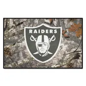 Fan Mats Las Vegas Raiders Camo Starter Mat Accent Rug - 19In. X 30In.