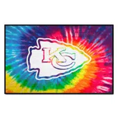 Fan Mats Kansas City Chiefs Tie Dye Starter Mat Accent Rug - 19In. X 30In.