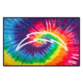 Fan Mats Los Angeles Chargers Tie Dye Starter Mat Accent Rug - 19In. X 30In.