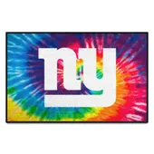 Fan Mats New York Giants Tie Dye Starter Mat Accent Rug - 19In. X 30In.