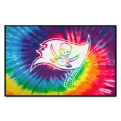 Fan Mats Tampa Bay Buccaneers Tie Dye Starter Mat Accent Rug - 19In. X 30In.