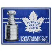 Fan Mats Toronto Maple Leafs Dynasty 8Ft. X 10Ft. Plush Area Rug