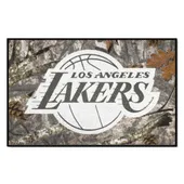 Fan Mats Los Angeles Lakers Camo Starter Mat Accent Rug - 19In. X 30In.