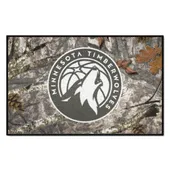 Fan Mats Minnesota Timberwolves Camo Starter Mat Accent Rug - 19In. X 30In.