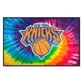 Fan Mats New York Knicks Tie Dye Starter Mat Accent Rug - 19In. X 30In.