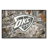 Fan Mats Oklahoma City Thunder Camo Starter Mat Accent Rug - 19In. X 30In.