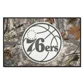 Fan Mats Philadelphia 76Ers Camo Starter Mat Accent Rug - 19In. X 30In.