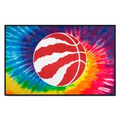 Fan Mats Toronto Raptors Tie Dye Starter Mat Accent Rug - 19In. X 30In.