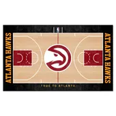 Fan Mats Atlanta Hawks 6 Ft. X 10 Ft. Plush Area Rug