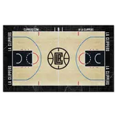 Fan Mats Los Angeles Clippers 6 Ft. X 10 Ft. Plush Area Rug