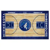 Fan Mats Minnesota Timberwolves 6 Ft. X 10 Ft. Plush Area Rug